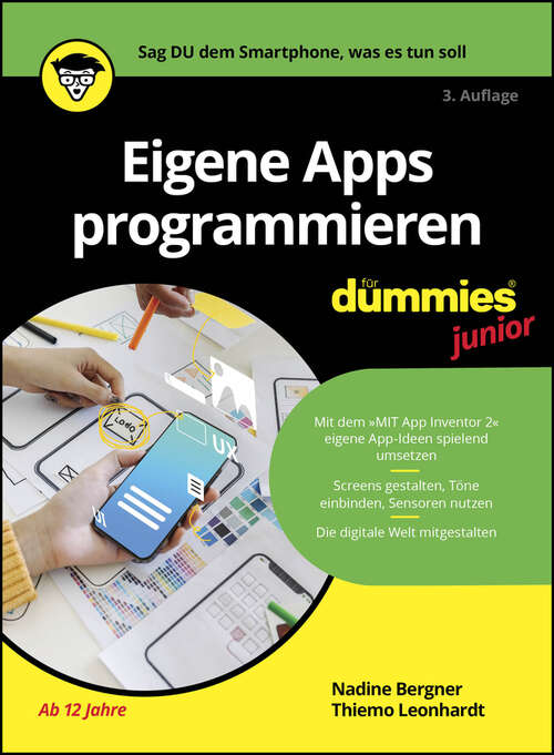 Book cover of Eigene Apps programmieren für Dummies Junior (3. Auflage) (Für Dummies)