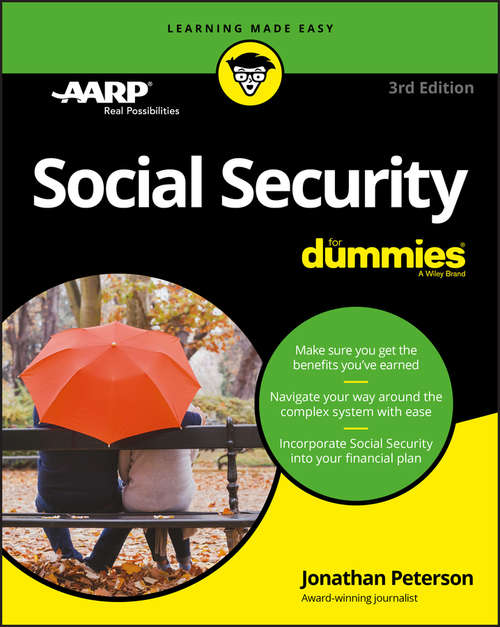 Book cover of Social Security For Dummies