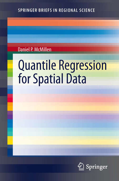 Book cover of Quantile Regression for Spatial Data