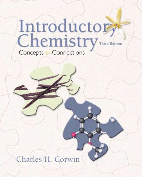Book cover of Introductory Chemistry: Concepts and Connections (Third Edition)