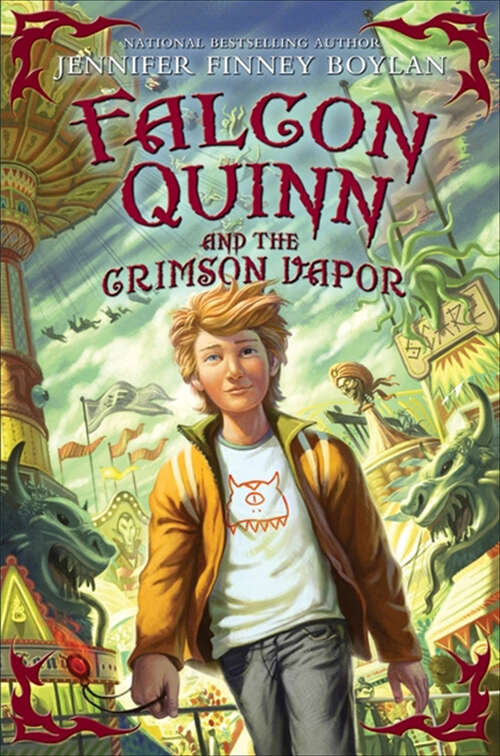 Book cover of Falcon Quinn and the Crimson Vapor (Falcon Quinn Ser. #2)