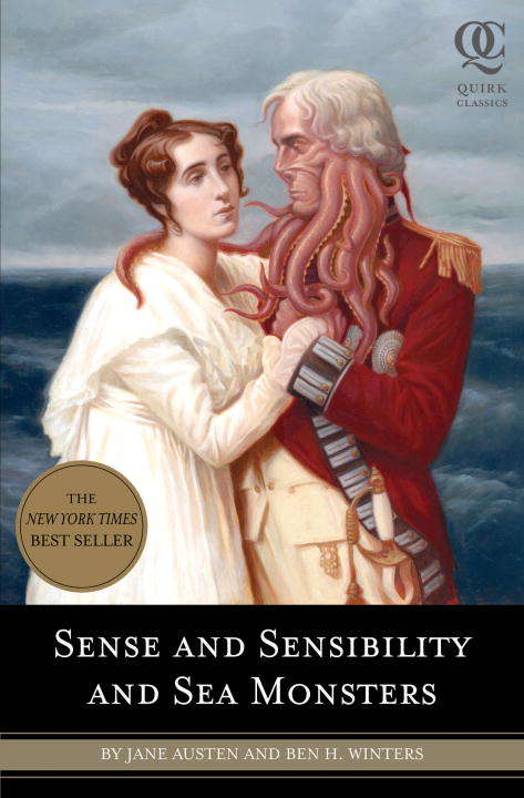 Book cover of Sense and Sensibility and Sea Monsters