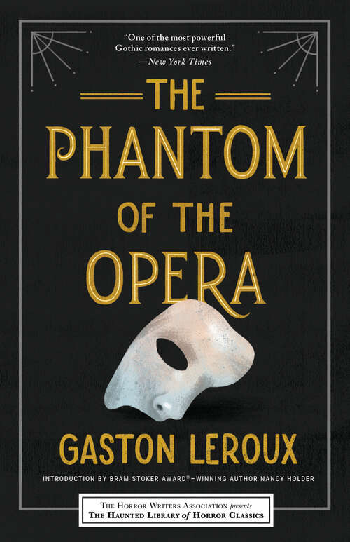 Book cover of The Phantom of the Opera: In English Translation (Haunted Library Horror Classics)