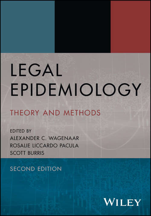 Book cover of Legal Epidemiology: Theory and Methods (2)