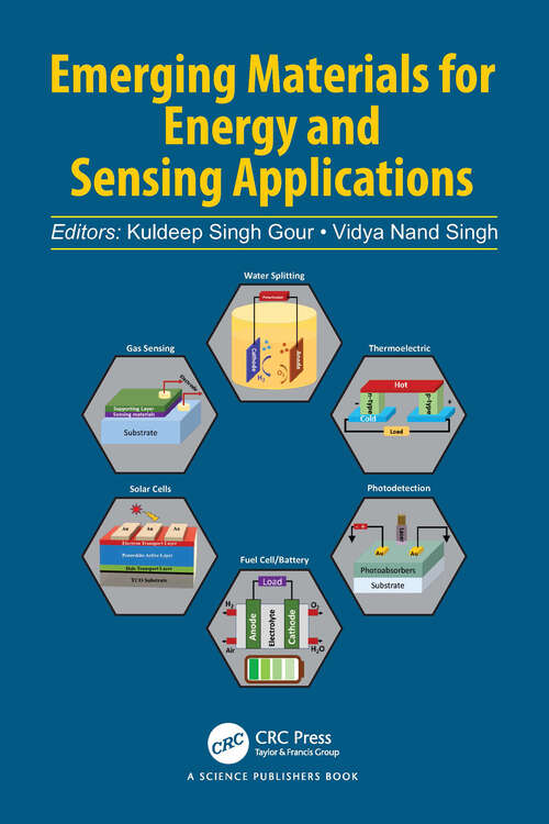 Book cover of Emerging Materials for Energy and Sensing Applications (1)
