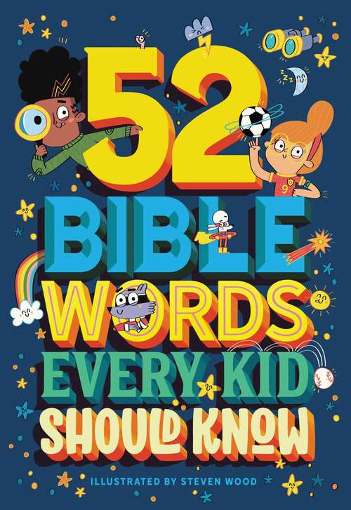 Book cover of 52 Bible Words Every Kid Should Know