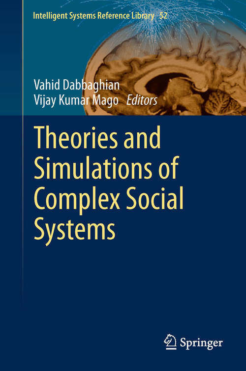 Book cover of Theories and Simulations of Complex Social Systems