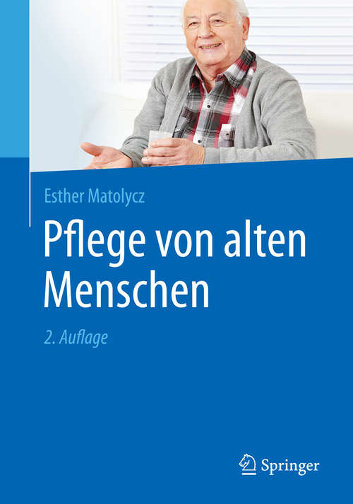 Book cover of Pflege von alten Menschen