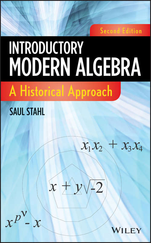 Book cover of Introductory Modern Algebra