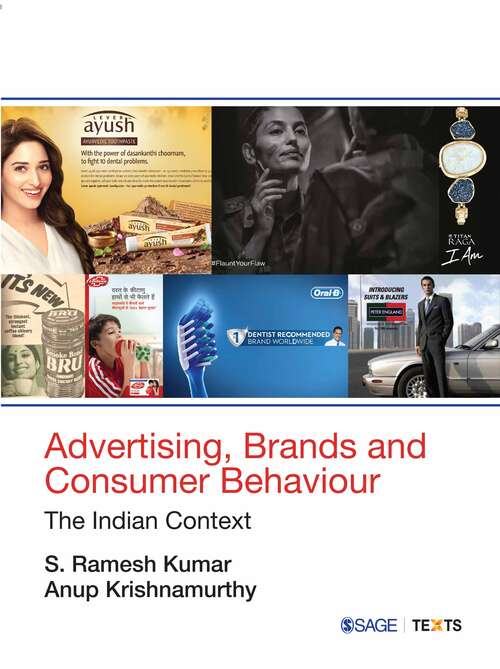 Book cover of Advertising, Brands and Consumer Behaviour: The Indian Context