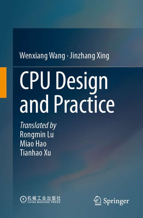 Book cover of CPU Design and Practice