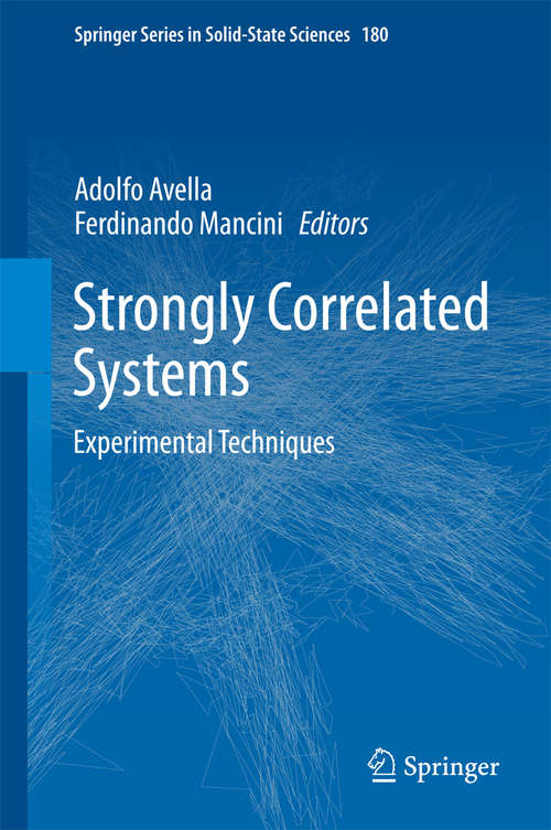 Strongly Correlated Systems