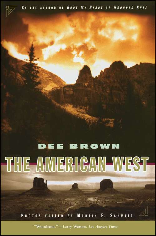 Book cover of The American West