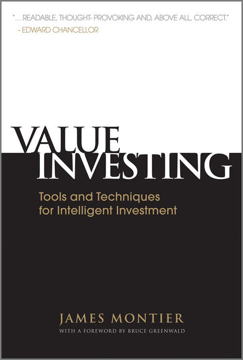 Book cover of Value Investing