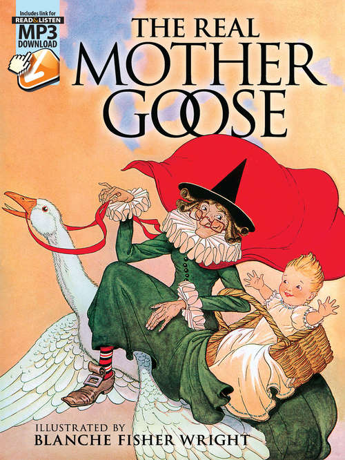Book cover of Real Mother Goose: with MP3 Downloads (Dover Read and Listen)
