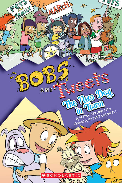 Book cover of The New Dog in Town (Bobs and Tweets)