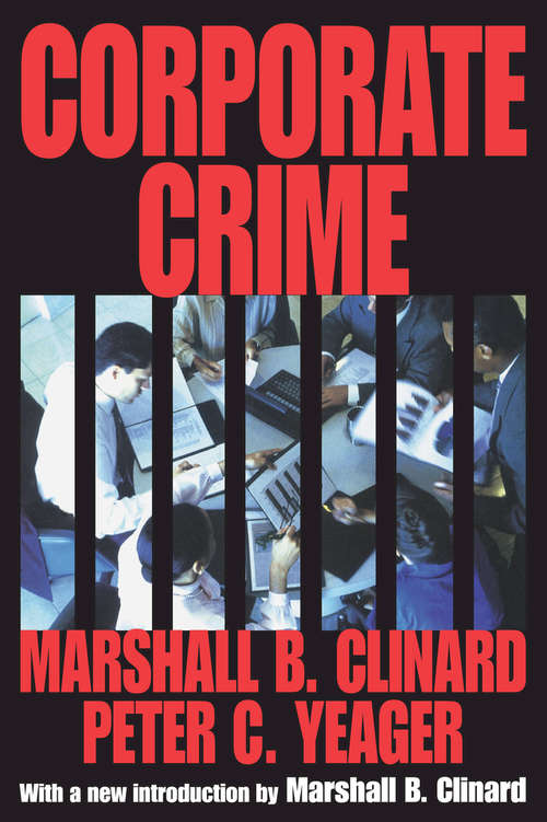 Book cover of Corporate Crime