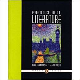 Book cover of Prentice Hall Literature: The British Tradition, Penguin Edition