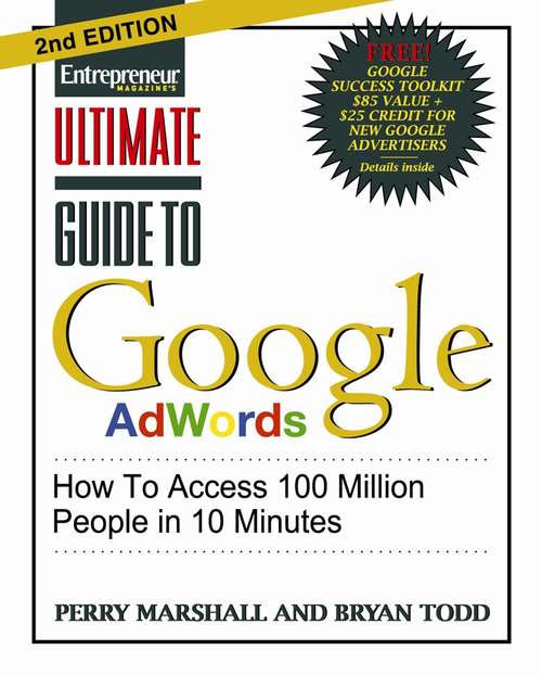 Book cover of Ultimate Guide to Google AdWords