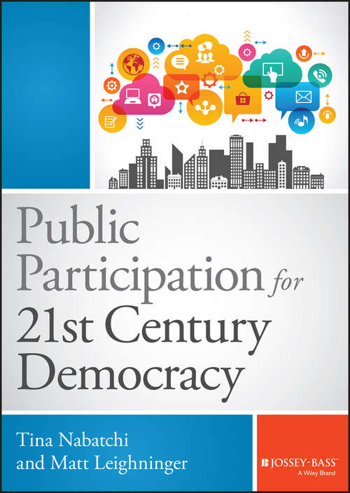 Book cover of Public Participation for 21st Century Democracy