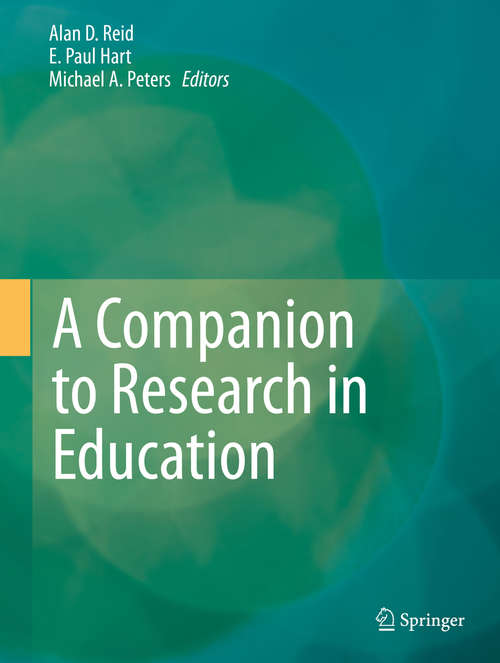 A Companion to Research in Education