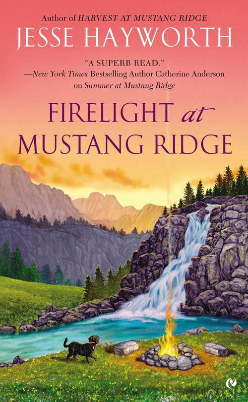 Book cover of Firelight at Mustang Ridge