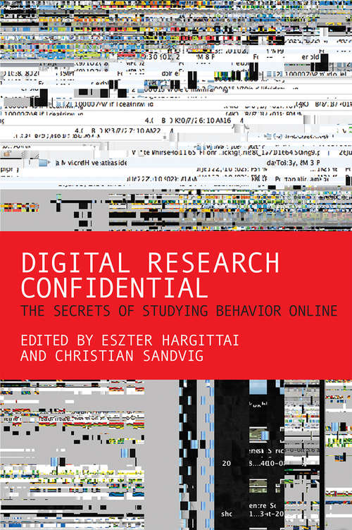 Book cover of Digital Research Confidential: The Secrets of Studying Behavior Online