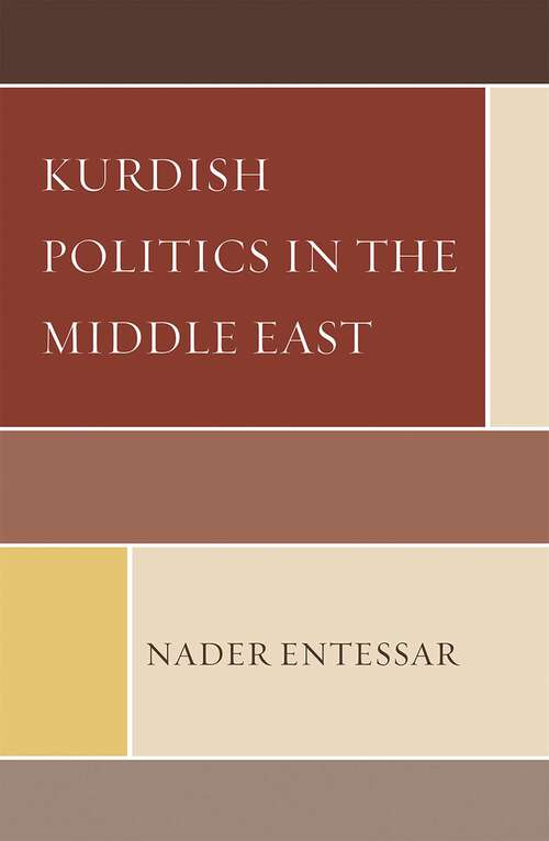 Book cover of Kurdish Politics in the Middle East