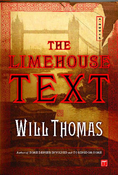 Book cover of The Limehouse Text: A Novel (Barker and Llewelyn Novels)
