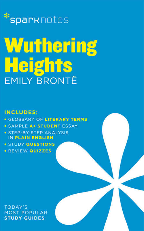 Book cover of Wuthering Heights SparkNotes Literature Guide (SparkNotes Literature Guide Series #63)