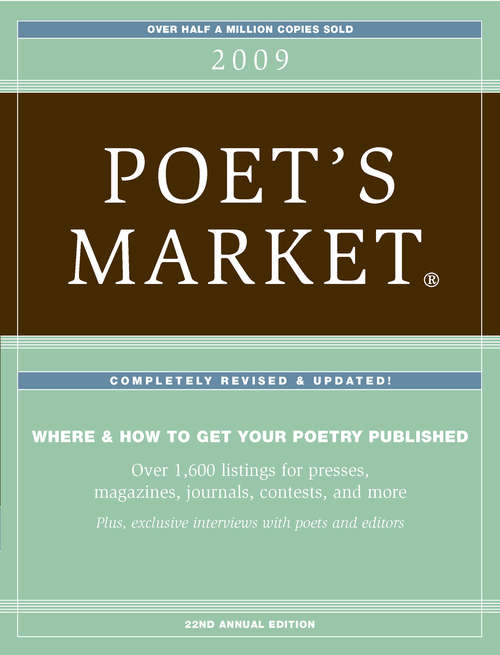 Book cover of 2009 Poet's Market® (21) (Market)