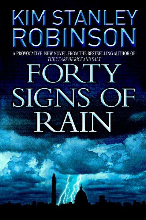 Book cover of Forty Signs of Rain (Capital Code #1)
