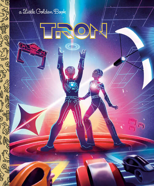 Book cover of Disney Tron Little Golden Book (Little Golden Book)
