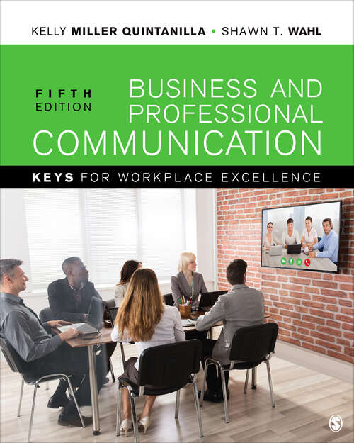 Book cover of Business and Professional Communication: KEYS for Workplace Excellence (Fifth Edition)