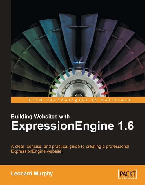 Book cover of Building Websites with ExpressionEngine 1.6