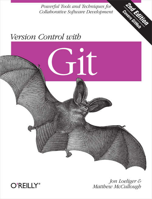 Book cover of Version Control with Git