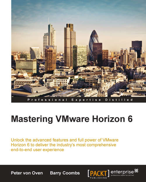 Book cover of Mastering VMware Horizon 6