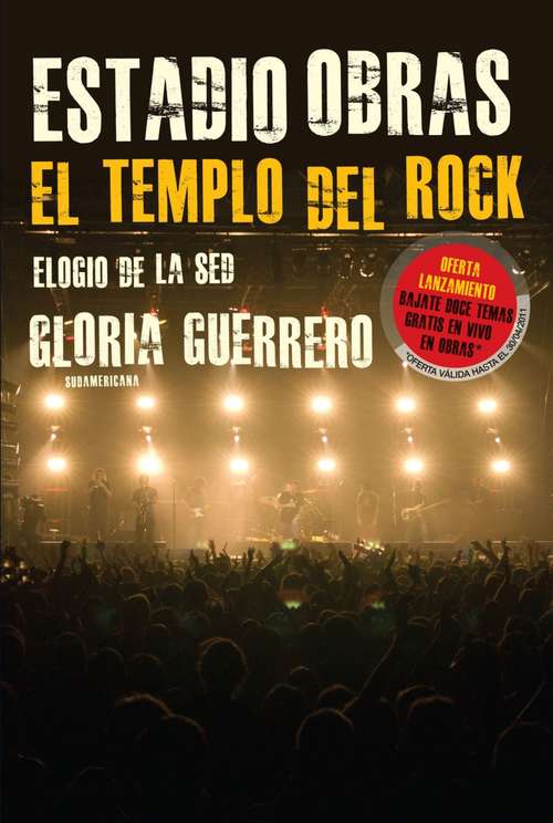 Book cover of Estadio Obras. El templo del Rock: Elogio de la sed