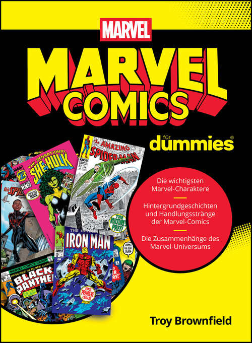 Book cover of Marvel Comics für Dummies (Für Dummies)