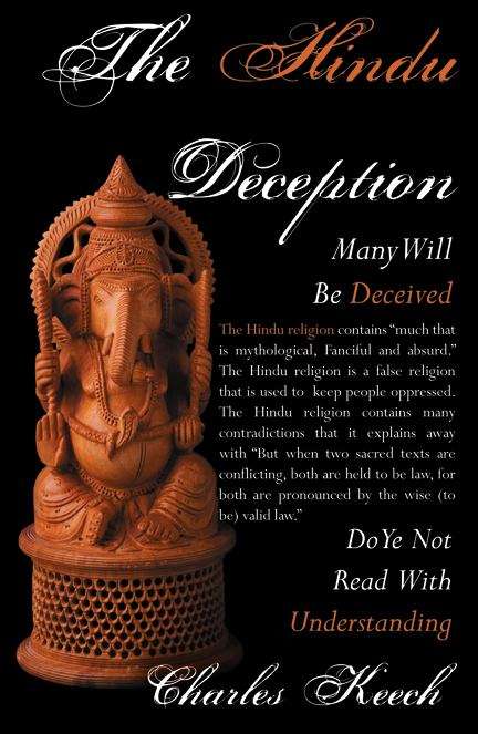 Book cover of The Hindu Deception