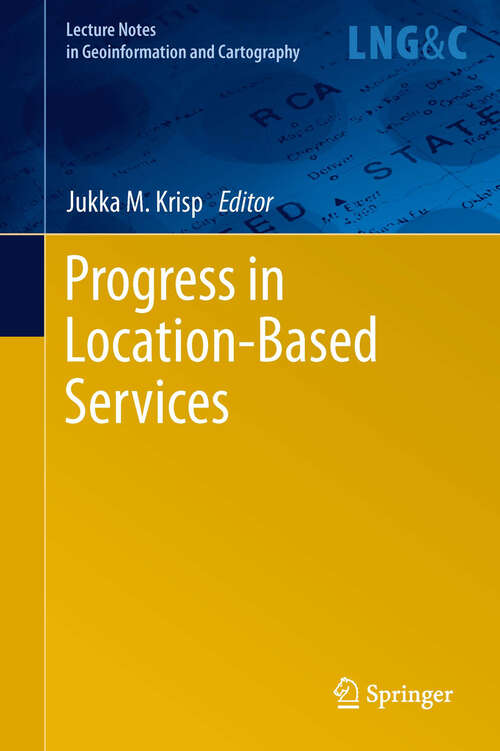 Book cover of Progress in Location-Based Services