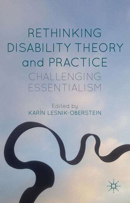 Book cover of Rethinking Disability Theory and Practice