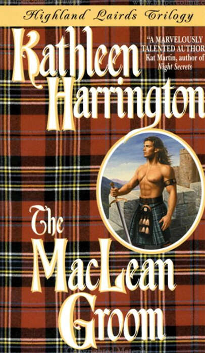 Book cover of The MacLean Groom: Highland Lairds Trilogy (The Highland Lairds Trilogy #1)