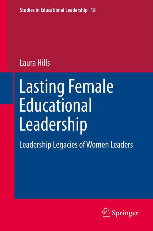 Book cover of Lasting Female Educational Leadership