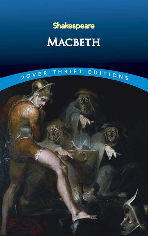 Book cover of Macbeth (Dover Thrift Editions)