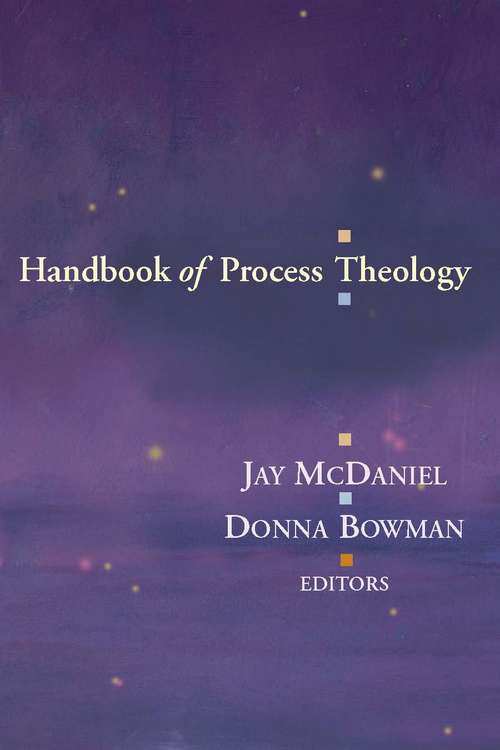 Book cover of Handbook of Process Theology