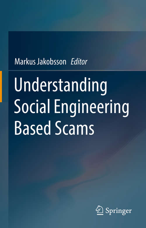 Book cover of Understanding Social Engineering Based Scams