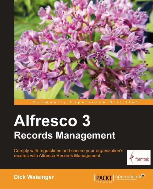 Book cover of Alfresco 3 Records Management