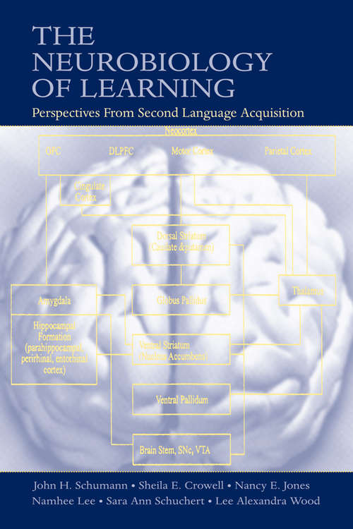 The Neurobiology of Learning: Perspectives From Second Language Acquisition (Language Learning Monograph Ser.)