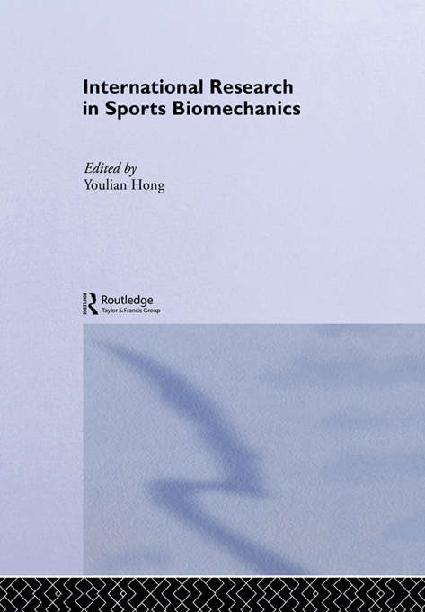 Book cover of International Research in Sports Biomechanics